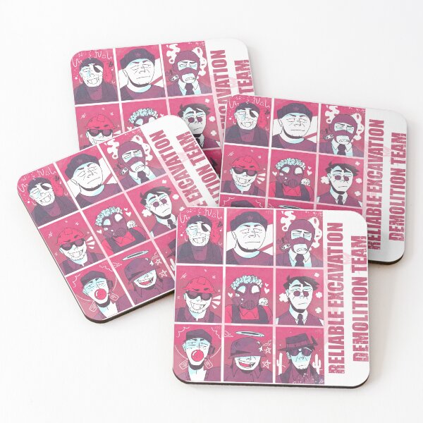 Item preview, The Red Team designed and sold by CoziesGhosties.