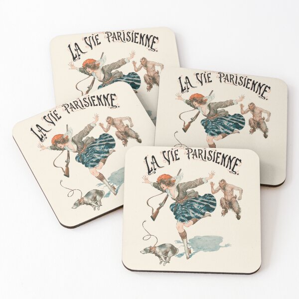 Item preview, La Vie Parisienne - La chasse va s'ouvrir. Diane chassée, Illustration by Chéri Hérouard - Art Deco designed and sold by elektronen.