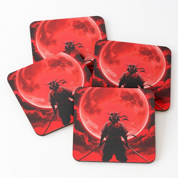 Item preview, Samurai's Blood Moon designed and sold by Exodoi.