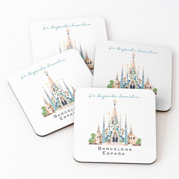 Item preview, La Sagrada Familia  Gaudí  Famous Cathedral of Spain Barcelona Catholic  designed and sold by ModamaestraDana.