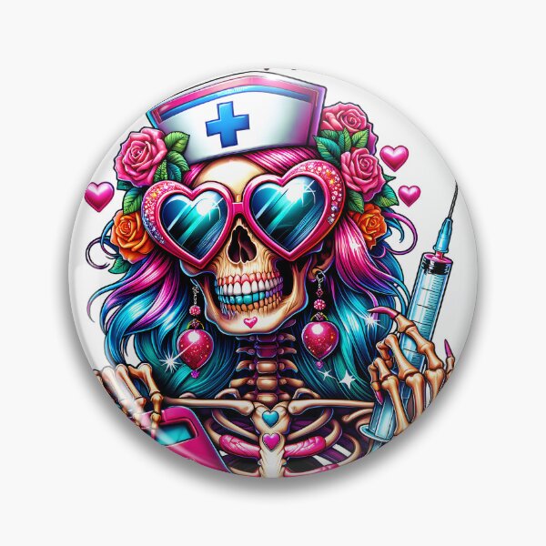 Item preview, Halloween Sarcastic Skeleton Nurse - Halloween gift designed and sold by vallass.