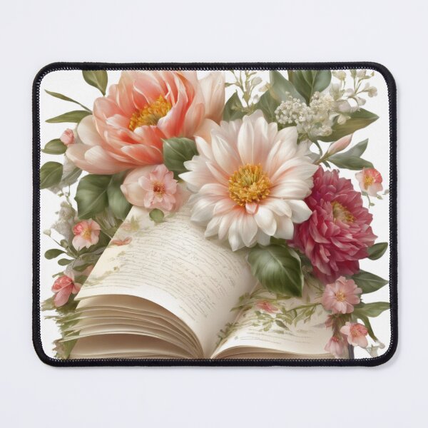 Item preview, Book and Flower designed and sold by PixelPenstore.