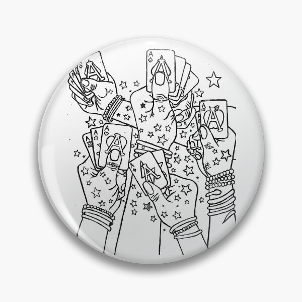 Item preview, All Aces (B&W) designed and sold by RhiSun505.