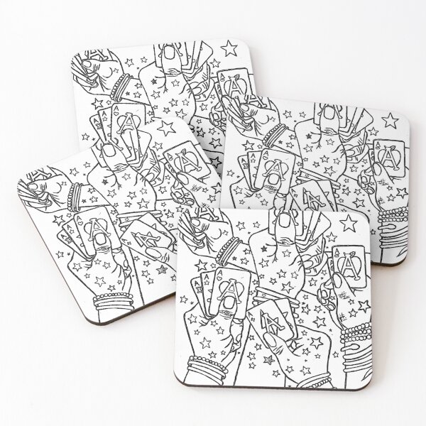 Item preview, All Aces (B&W) designed and sold by RhiSun505.