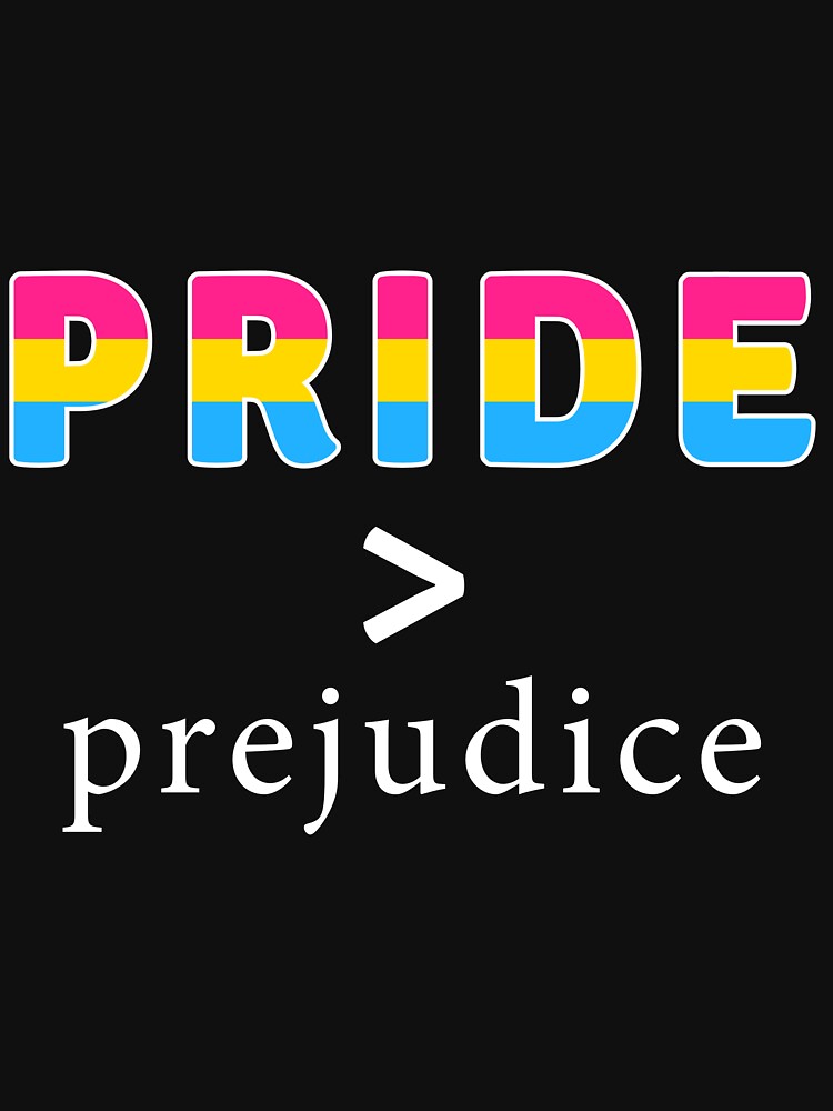 Thumbnail 7 of 7, Classic T-Shirt, Pride & Prejudice Pansexual Pride designed and sold by AmateurAusten.