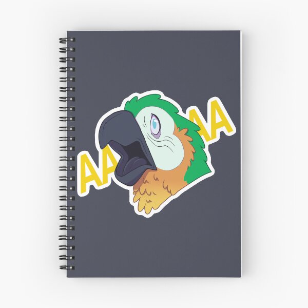 Item preview, “AAAAAA” Screaming Macaw designed and sold by RavenousStudio.