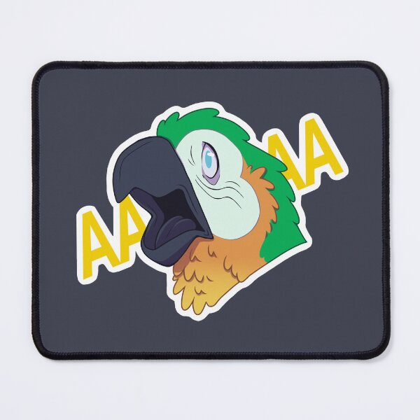 Item preview, “AAAAAA” Screaming Macaw designed and sold by RavenousStudio.