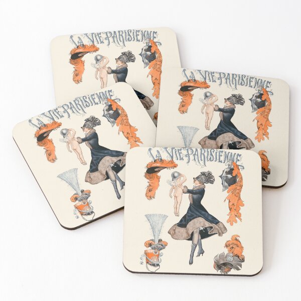 Item preview, La Vie Parisienne - Le nouveau casque, Illustration by Chéri Hérouard - Art Deco designed and sold by elektronen.