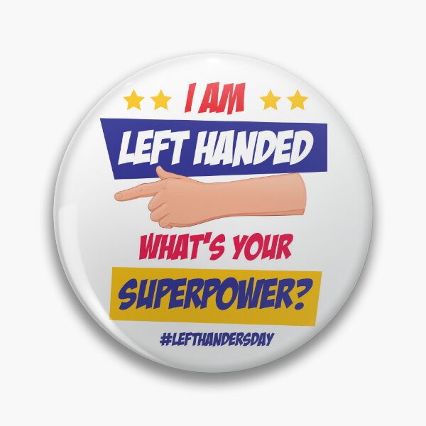 Item preview, International Left Handers Day Tee – Left-Handed Pride T-Shirt – Unisex designed and sold by Monograms Ultd.
