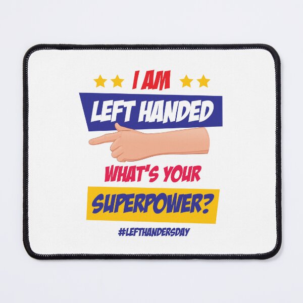 Item preview, International Left Handers Day Tee – Left-Handed Pride T-Shirt – Unisex designed and sold by Monograms Ultd.