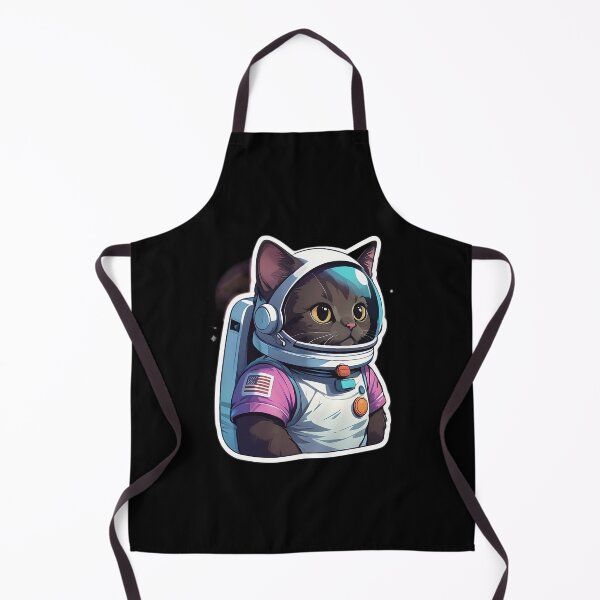 Item preview, Black Cat Explores Space designed and sold by NameOne.
