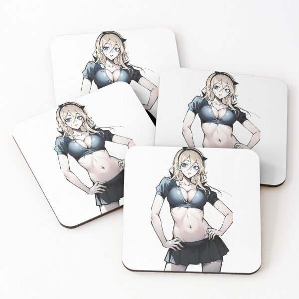 Item preview, Cute Blonde in Short Skirt designed and sold by KillerCrafts.