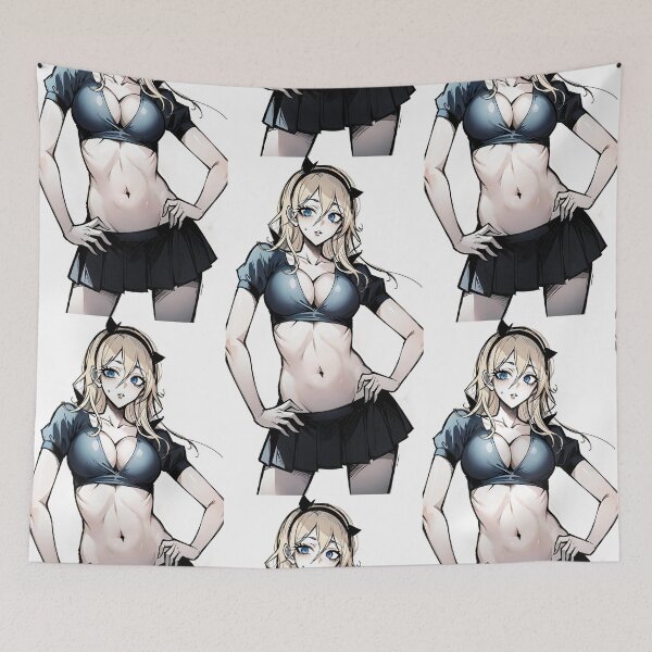 Item preview, Cute Blonde in Short Skirt designed and sold by KillerCrafts.