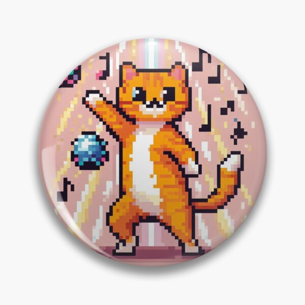 Artikelvorschau, Disco Dancing Cat V2 entworfen und verkauft von MemeMelodies.