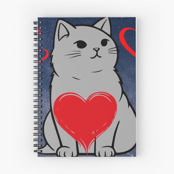 Item preview, Cat in love designed and sold by Decimo12.