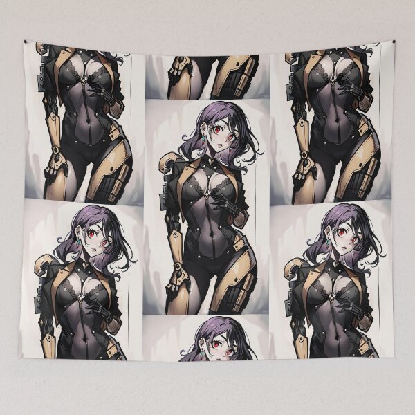 Item preview, Cyberpunk Woman in Skintight Suit designed and sold by KillerCrafts.