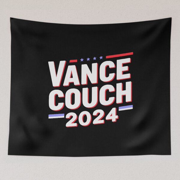 Item preview, Vance Couch Funny JD Sofa Political Trump designed and sold by w1ckerman.