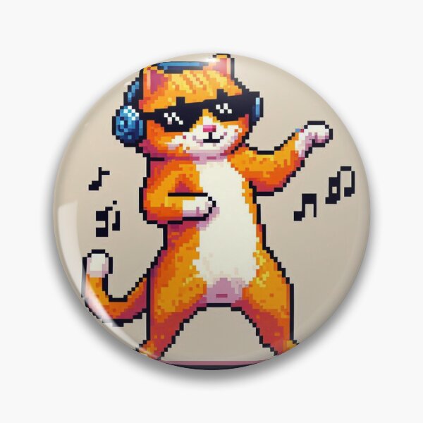 Artikelvorschau, Disco Dancing Cat V4 entworfen und verkauft von MemeMelodies.