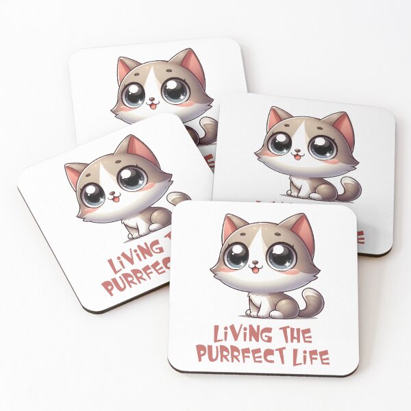 Item preview, Purrfect Life designed and sold by Black Sands Art.