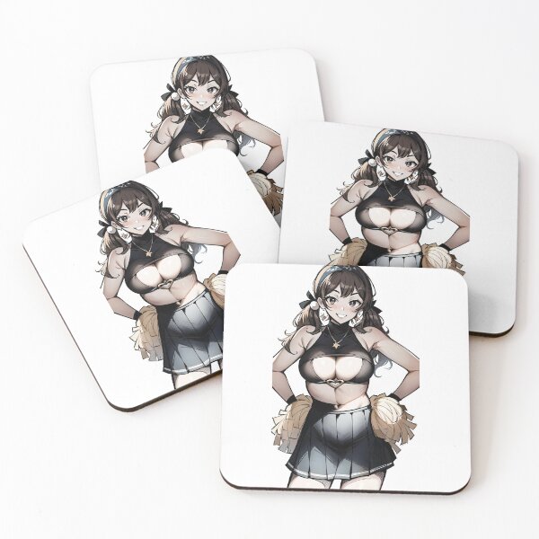 Item preview, Go Team! Buxom Brunette Cheerleader designed and sold by KillerCrafts.
