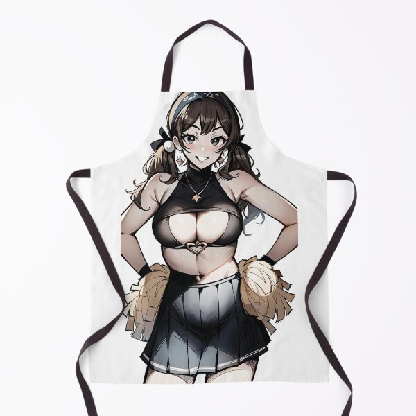 Item preview, Go Team! Buxom Brunette Cheerleader designed and sold by KillerCrafts.