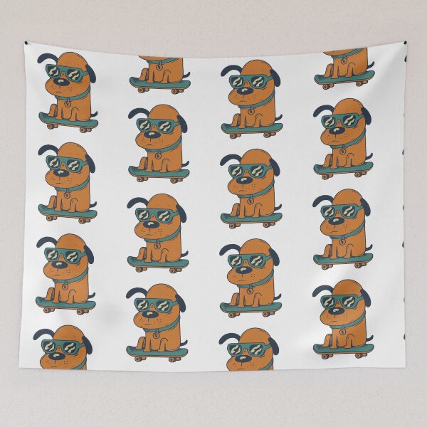 Item preview, SKATEBOARDING DOG designed and sold by DomGDesign.