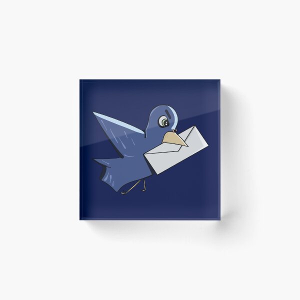 Item preview, mail bird designed and sold by Sparkleweather.