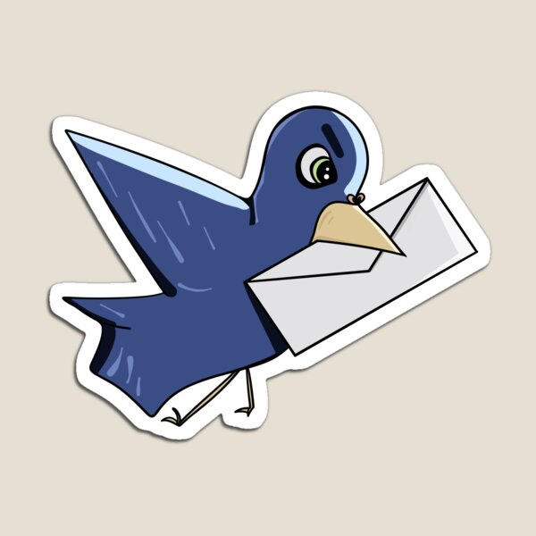 Item preview, mail bird designed and sold by Sparkleweather.