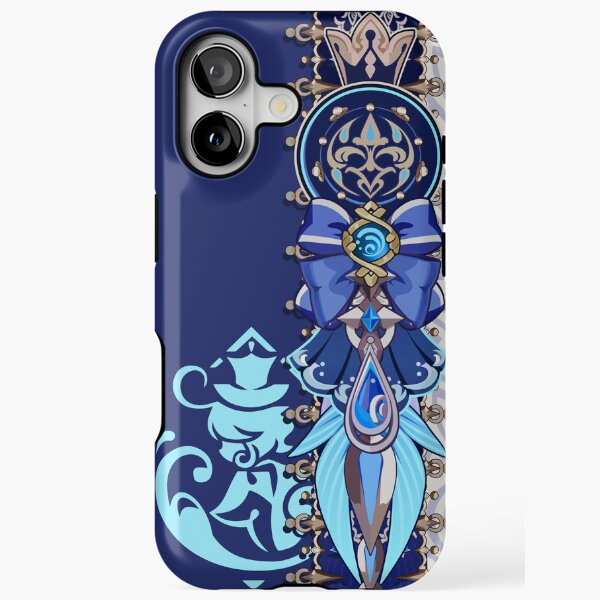 Furina Signature Genshin Impact iPhone Tough Case