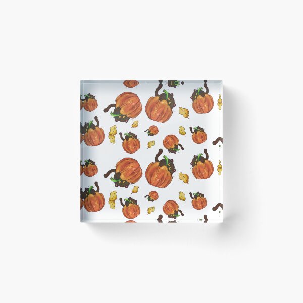 Item preview, Autumn kitty designed and sold by Whimsy Pose Illustrations.