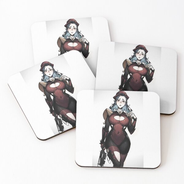 Item preview, Vintage Red Mercenary Woman designed and sold by KillerCrafts.