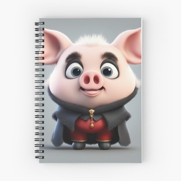 Item preview, Cute Pig Dracula Vampire Cartoon Vector Icon Illustration designed and sold by hjian8219.