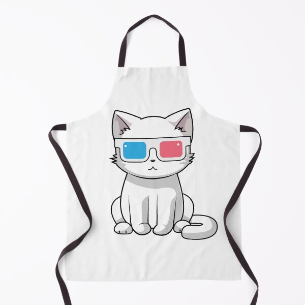 Item preview, cat in 3d glasses designed and sold by Gusstarz.