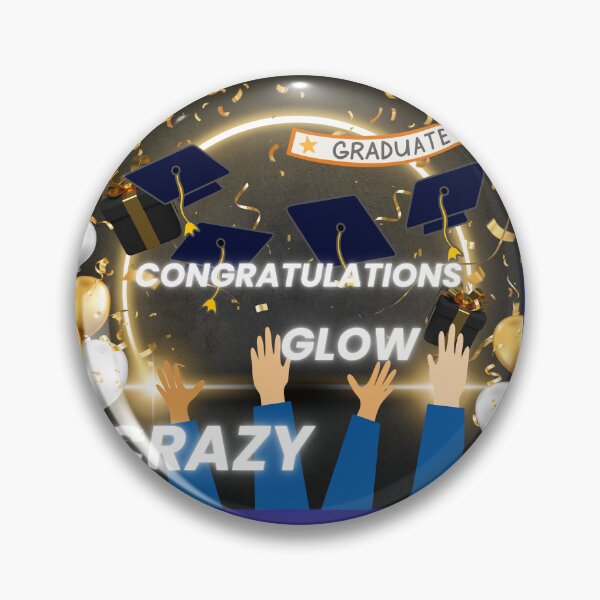 Item preview, Glow Crazy Congratulations on Your happy Graduation Straight Outta Essential  designed and sold by Luckangel.