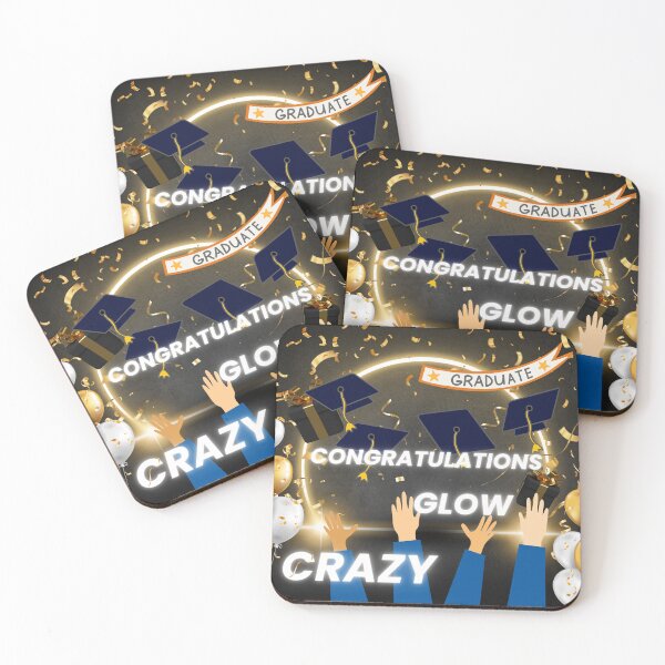 Item preview, Glow Crazy Congratulations on Your happy Graduation Straight Outta Essential  designed and sold by Luckangel.