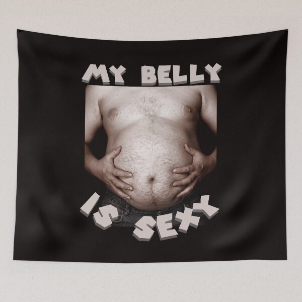 Item preview, My Belly Is Sexy Funny designed and sold by Marcin-PL.