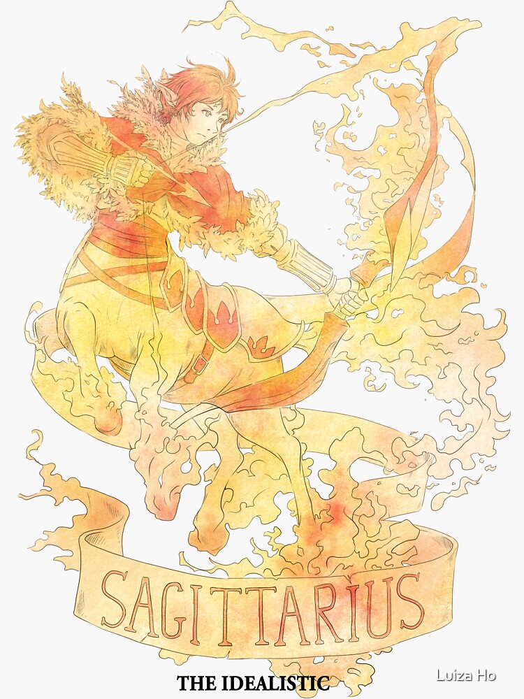 Sagittarius, The Idealistic by teapotsandhats