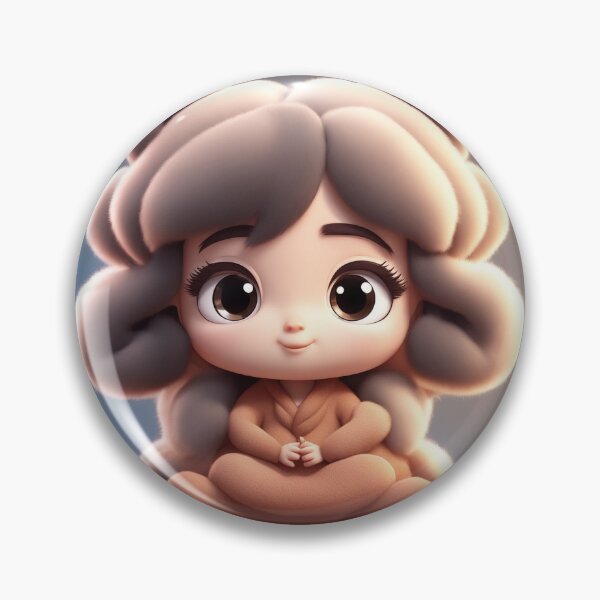 Item preview, Cute Mummy Meditation Yoga Cartoon Vector Icon Illustration designed and sold by hjian8219.