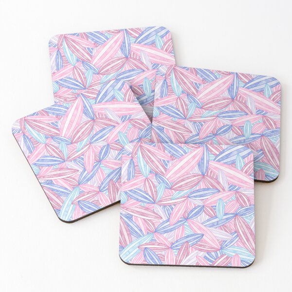 Item preview, Bigender Pride Abstract Zen Flower Petals Pink Blue Purple Pastel designed and sold by JoyfulJen.