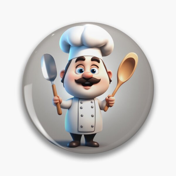 Item preview, Cute Chicken Chef Holding Spatula and Ladle Cartoon Vector Icon Illustration designed and sold by hjian8219.