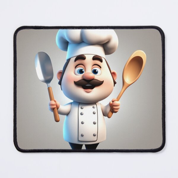 Item preview, Cute Chicken Chef Holding Spatula and Ladle Cartoon Vector Icon Illustration designed and sold by hjian8219.