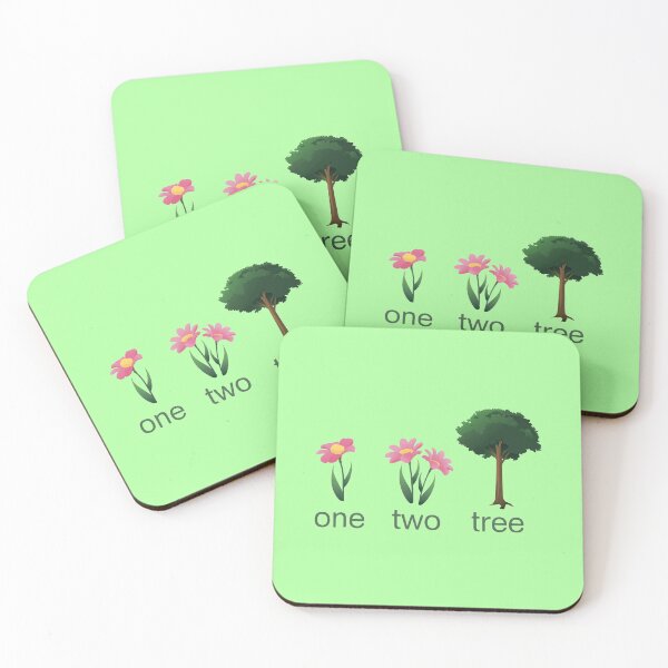Item preview, A one-two-three counting game with flowers and a tree designed and sold by 2Blue-Dots.