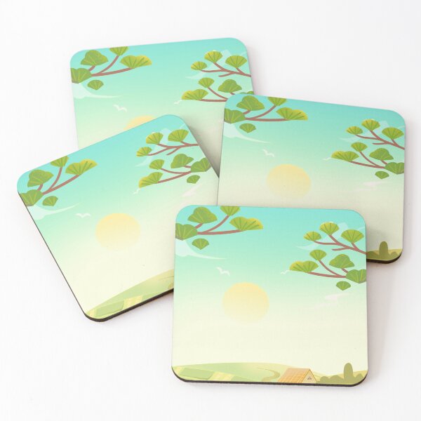 Item preview, Village Scenery designed and sold by Divya-Hirodiya.