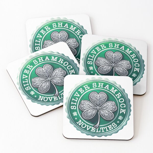 Item preview, Silver shamrock, silver shamrock novelties designed and sold by ryanapples2.