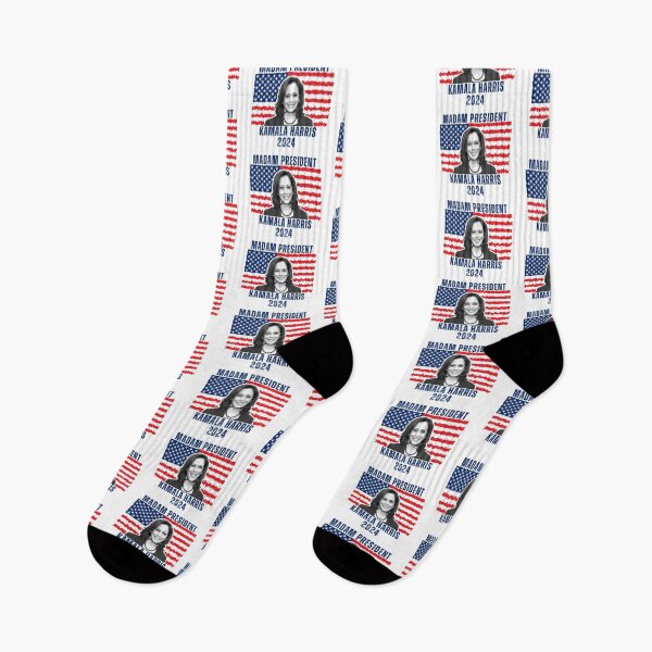 Item preview, Madam President Kamala Harris 2024 designed and sold by ANNINOART ⭐⭐⭐⭐⭐.