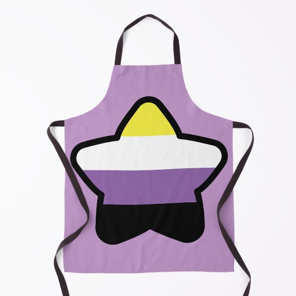 Item preview, Nonbinary Flag Star designed and sold by deadbeatprince-typography.