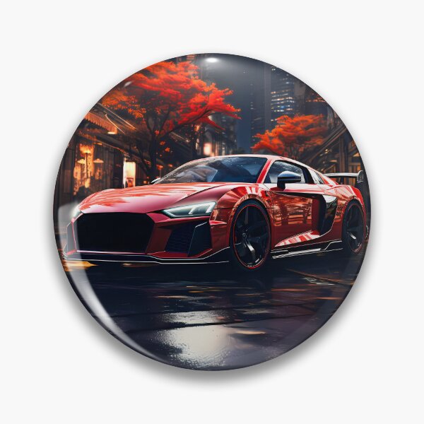 Item preview, Red Audi R8 in the Heart of Tokyo designed and sold by RevUpDesign.
