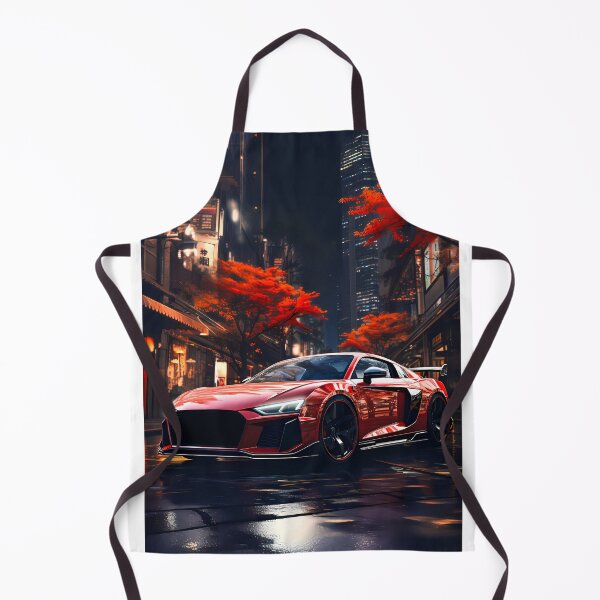 Item preview, Red Audi R8 in the Heart of Tokyo designed and sold by RevUpDesign.