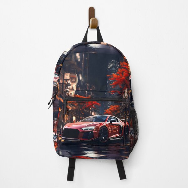 Item preview, Red Audi R8 in the Heart of Tokyo designed and sold by RevUpDesign.