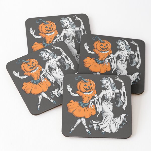 Item preview, Pumpkin Coquette Ghost Pumpkin Dancing With Ghost Retro Halloween designed and sold by stylesip.